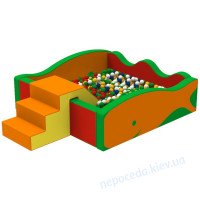 Сухой бассейн Кит детский