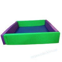 Сухой бассейн для детского сада с матом 200х200х40 см