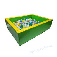 Сухой игровой бассейн "Прямоугольник" 150х120х40см (ВП) детский без ша..