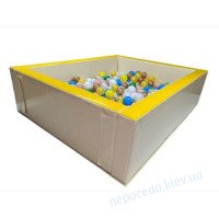 Великий сухий басейн "Прямокутник" 250х200х40см покращений