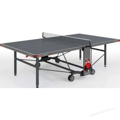 Всепогодний тенісний стіл Garlando Premium Outdoor Grey вуличний