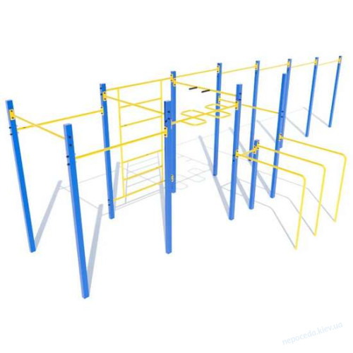 Спортивный комплекс «Воркаут» фланцы W201.4
