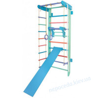 Спортивный уголок БУРАТИНО New с турником и доской (полный)