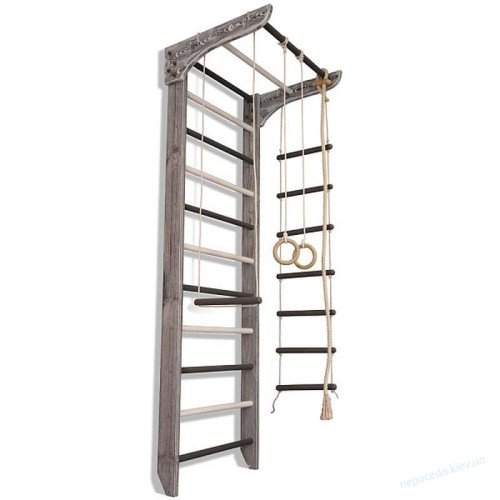 Спортивний куточок «Kinder Loft & White 2-220» у квартиру дитячий, фото 3