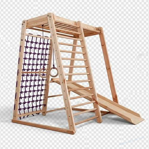 Детский спортивный уголок Кроха-3 Wood деревянный для дома, фото 1