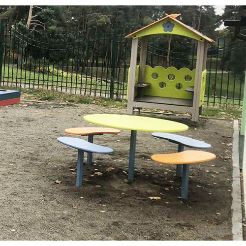 Пісочний столик Дитинство дитячий ігровий на майданчик, фото 4