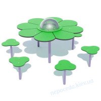 Игровой столик Ромашка детский уличный