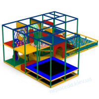 Уличный игровой лабиринт Остров