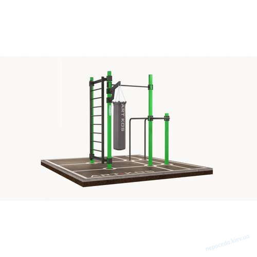 Уличный спортивный комплекс XL-2-1 с брусьями, фото 1
