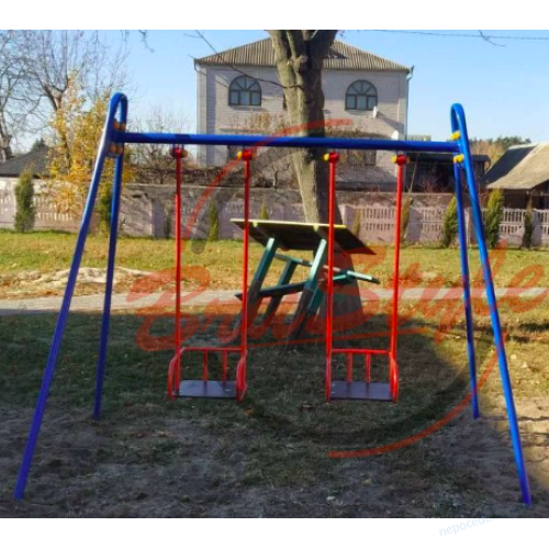 Качель двойная металлическая уличная DIO310, фото 1