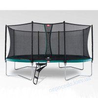 Батут BERG Grand Favorit 520 Green з сіткою Comfort великий