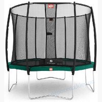 Батут BERG Champion Green 270 + Сетка Safety Net Deluxe AirFlow Зелёный