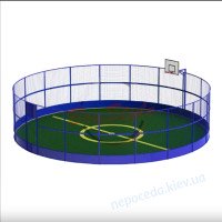 Баскетбольная площадка для активной игры на улице 