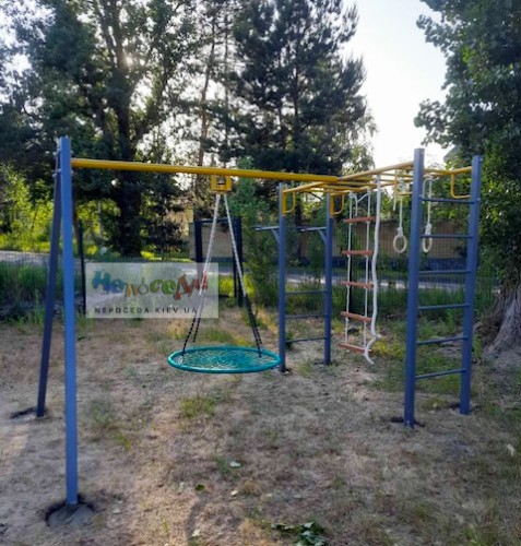 Заказать детский спортивный комплекс Мрия с качелей на улицу