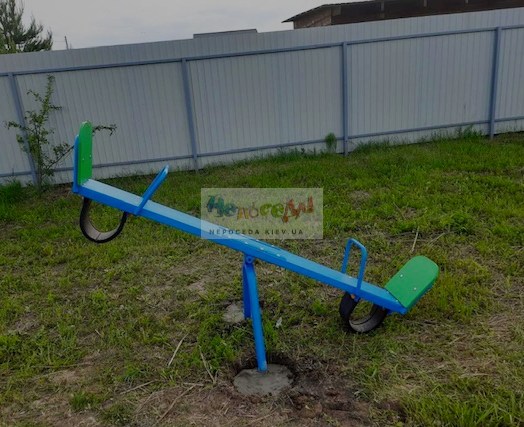 купить качели балансир для двух детей уличные на площадку Украина