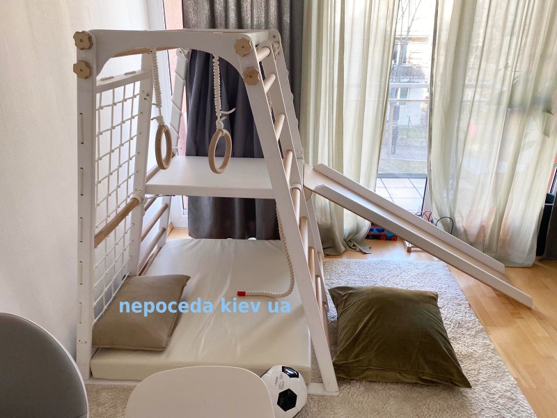 Ирель детские горки из дерева